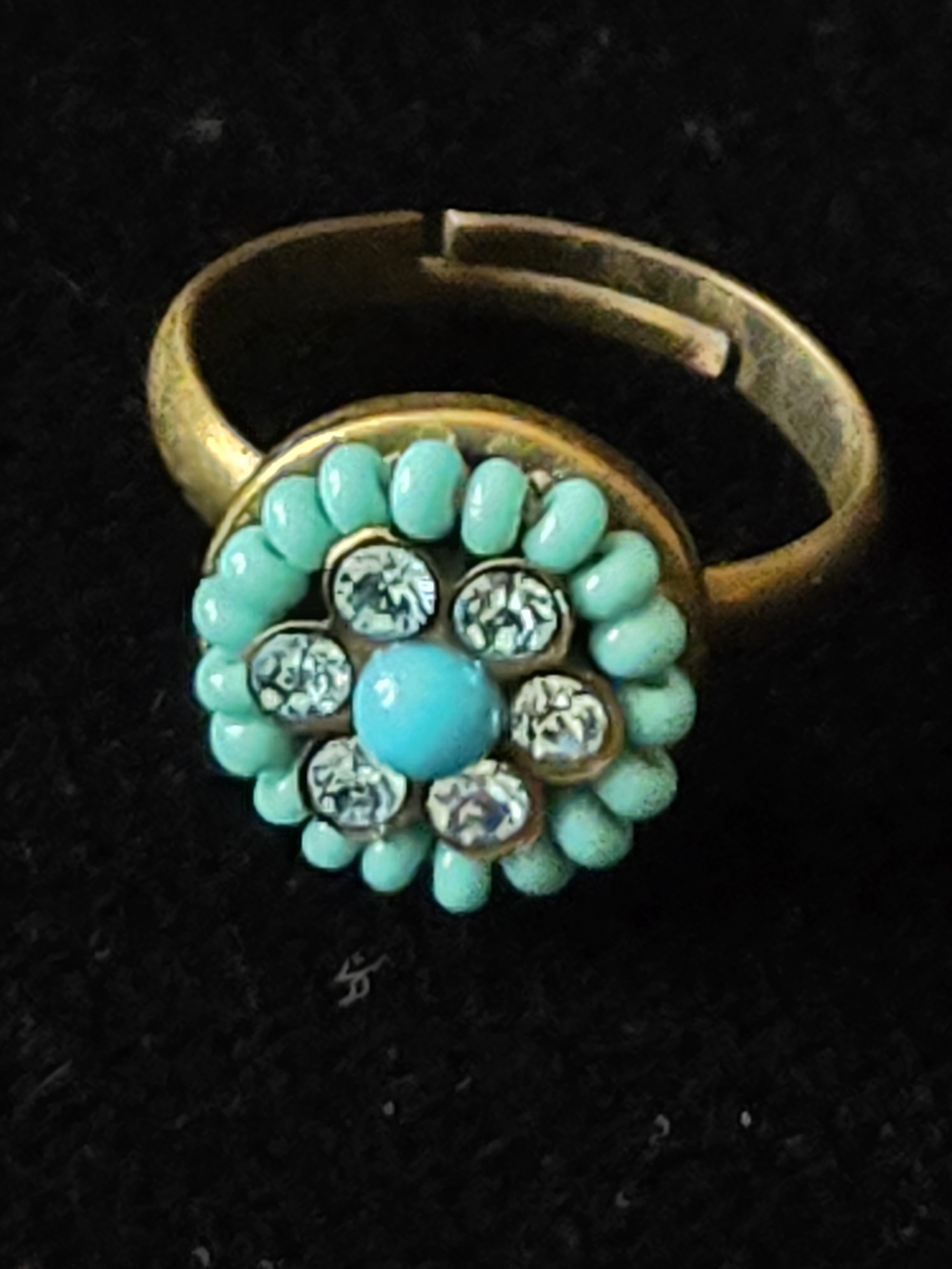 Authentic Collectable Michal Negrin Ring Adjustable